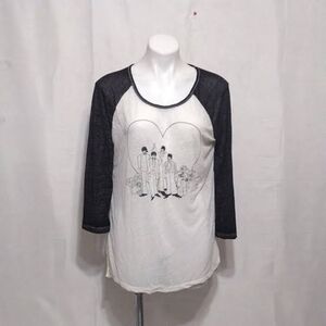 The Beatles All You Need Is Love Yellow Submarine 3/4 Sleeve T-Shirt Small